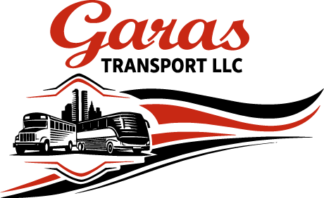 Garas Transport Logo: Charter Bus