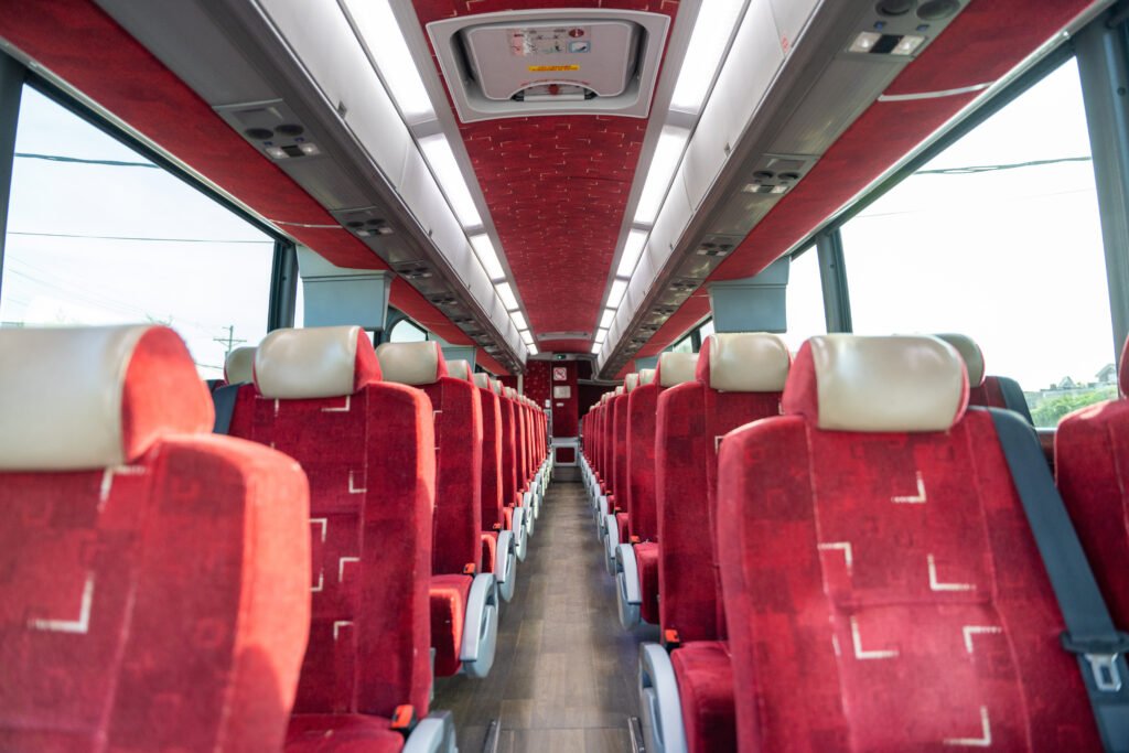 Garas Transport: Charter Bus Rental. charter bus seats